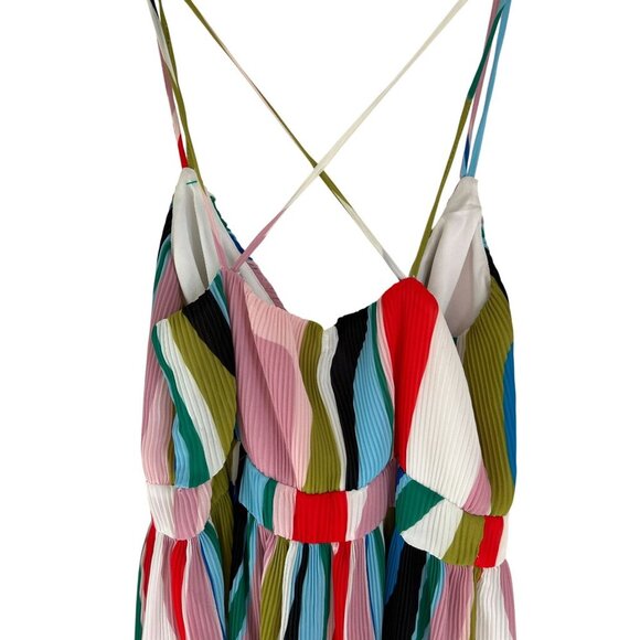 WAVERLY GREY Liberant pleated colorful cocktail dress - Picture 6 of 12